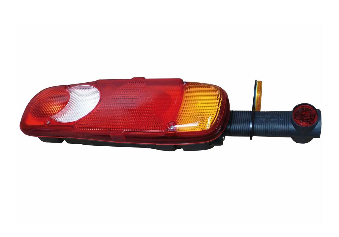 Rear lamp Right, Feu de gabarit, AMP 1.5 - 7 pin rear conn